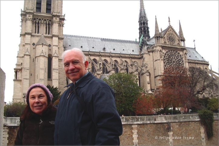 Sheila & Adan at Notre Dame Quay