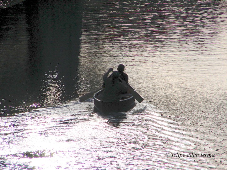 Man in Canoe © felipe adan lerma